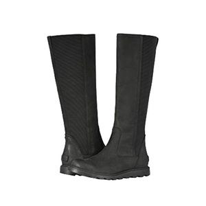 Sorel Ainsley Tall Boots Black size 8.5